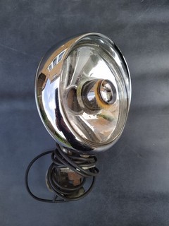 LAMPADA FENDINEBBIA CLASSICA VINTAGE MILLER 54 CROMO PUNTO PICCO MOD LAMBRETTA VESPA