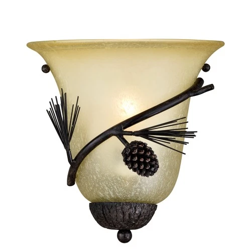 Vaxcel Lighting W0266 Sierra 1 Light 9" Tall Wall Sconce - MultiColor - Picture 1 of 6