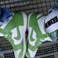 NIKE Used Sneaker DUNK Retro High seltene Farbe Gr. 47,5 guter Zustand! 🍀 Sport