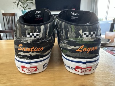 Vans Skate Half Cab Boys of Summer Logan Santino Camo Blue