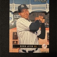 Donruss 2003 Studio Derek Jeter #56 Base Set New York Yankees