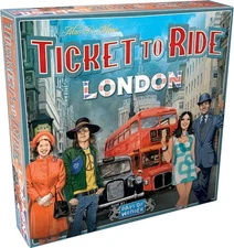 Ticket to Ride London Board Game Train Route-Building Strategy Game Family Game