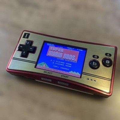 GAME BOY micro Super Mario Bros 20th Family Computer Ver with