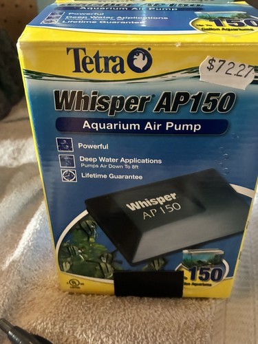 Tetra Whisper AP150 Aquarium Air Pump Up to 150 Gallon Aquariums