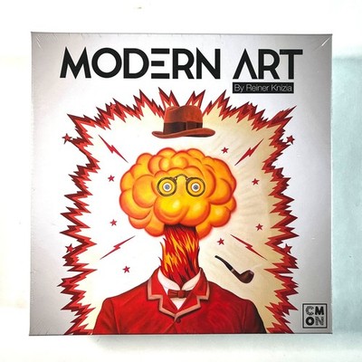CMON Modern Art Board Game by Reiner Knizia [Sealed]