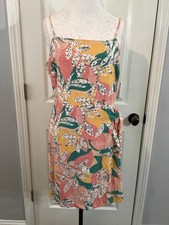 Nine West Dress Size Large Sleeveless Summer Dress Fully Lined NEW WITH TAGS!!