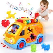 Toy Cars for 2 Year Old Boy Toys, Baby Boy Gifts, Musical Learning Crawling T...