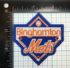 1992-94 BINGHAMTON METS EASTERN MINOR LEAGUE BASEBALL VINTAGE 2.75" TEAM PATCH