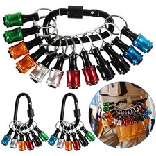 14PCS 1/4 Hex Shank Quick Release Keychain Sc...
