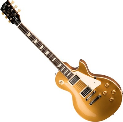 Gibson Les Paul Standard 50s Gold Top Lefthand E-Gitarre Burstbucker Koffer