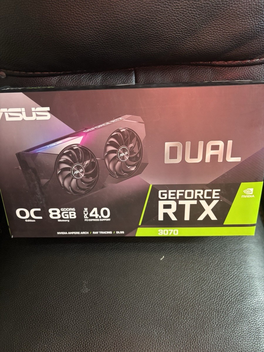 ASUS Dual GeForce RTX 3070 OC 8GB GDDR6 Graphics Card (DUAL