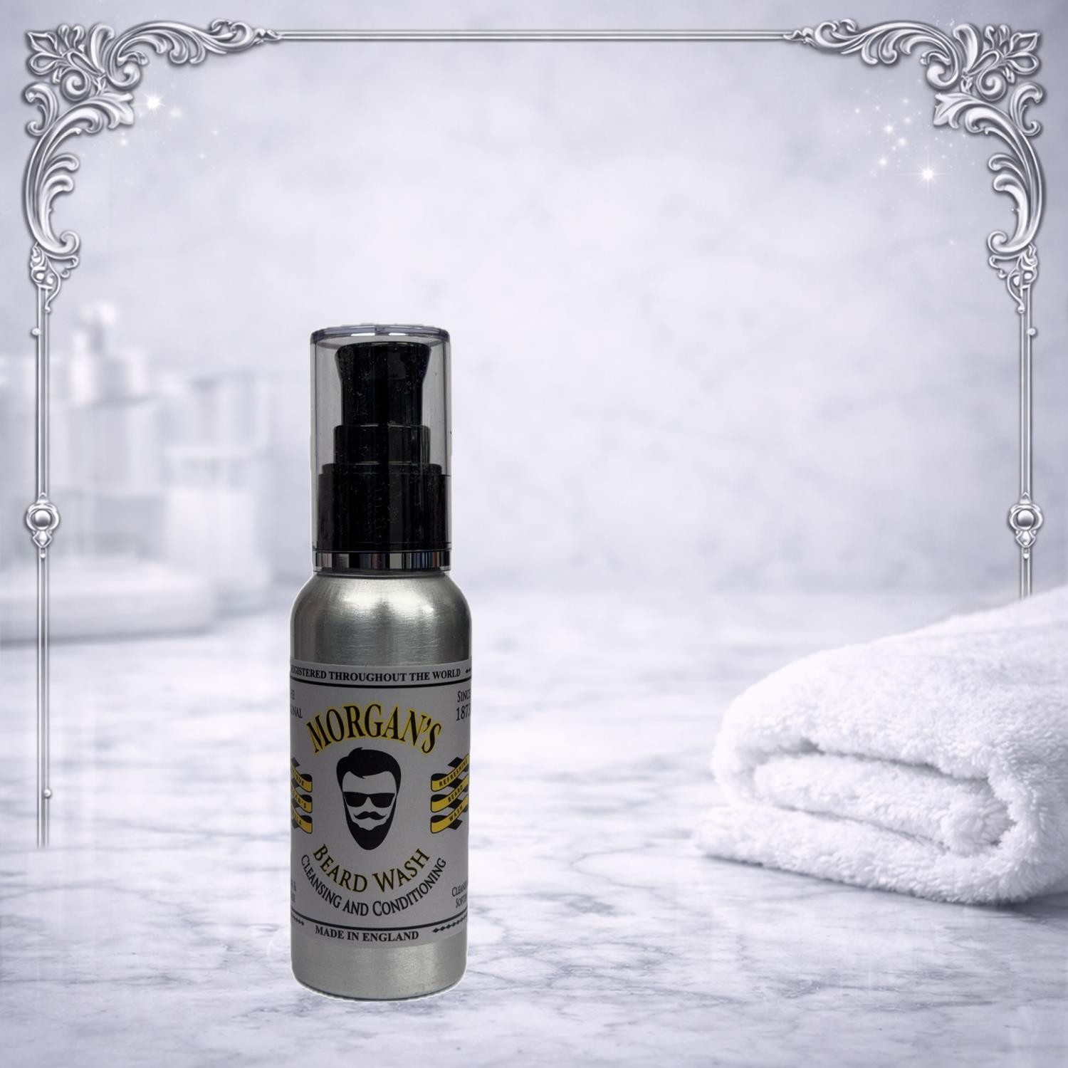 Morgan's Beard Wash / Shampoo 100ml - invigorating cleanser