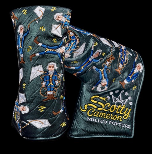 NEW 2026 Scotty Cameron Spark of Independence Green Blade Putter Headcover