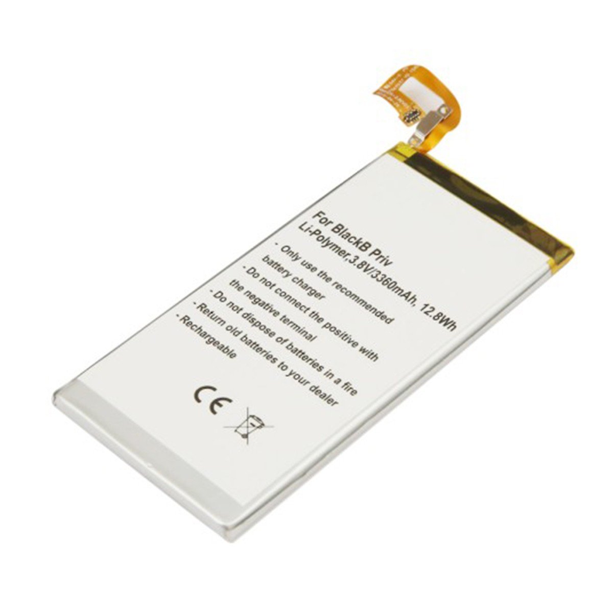 Batterie BlackBerry Priv 3360mAh BAT-60122-003 Li-Polymère 3.8V