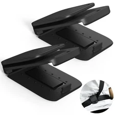 Car Seat Belt Adjuster Lock Clip Shoulder Neck Comfort Protector Safety Device