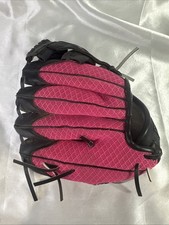 FRANKLIN 9.5" BASEBALL SOFTBALL T-BALL GLOVE PINK BLACK RHT 22349