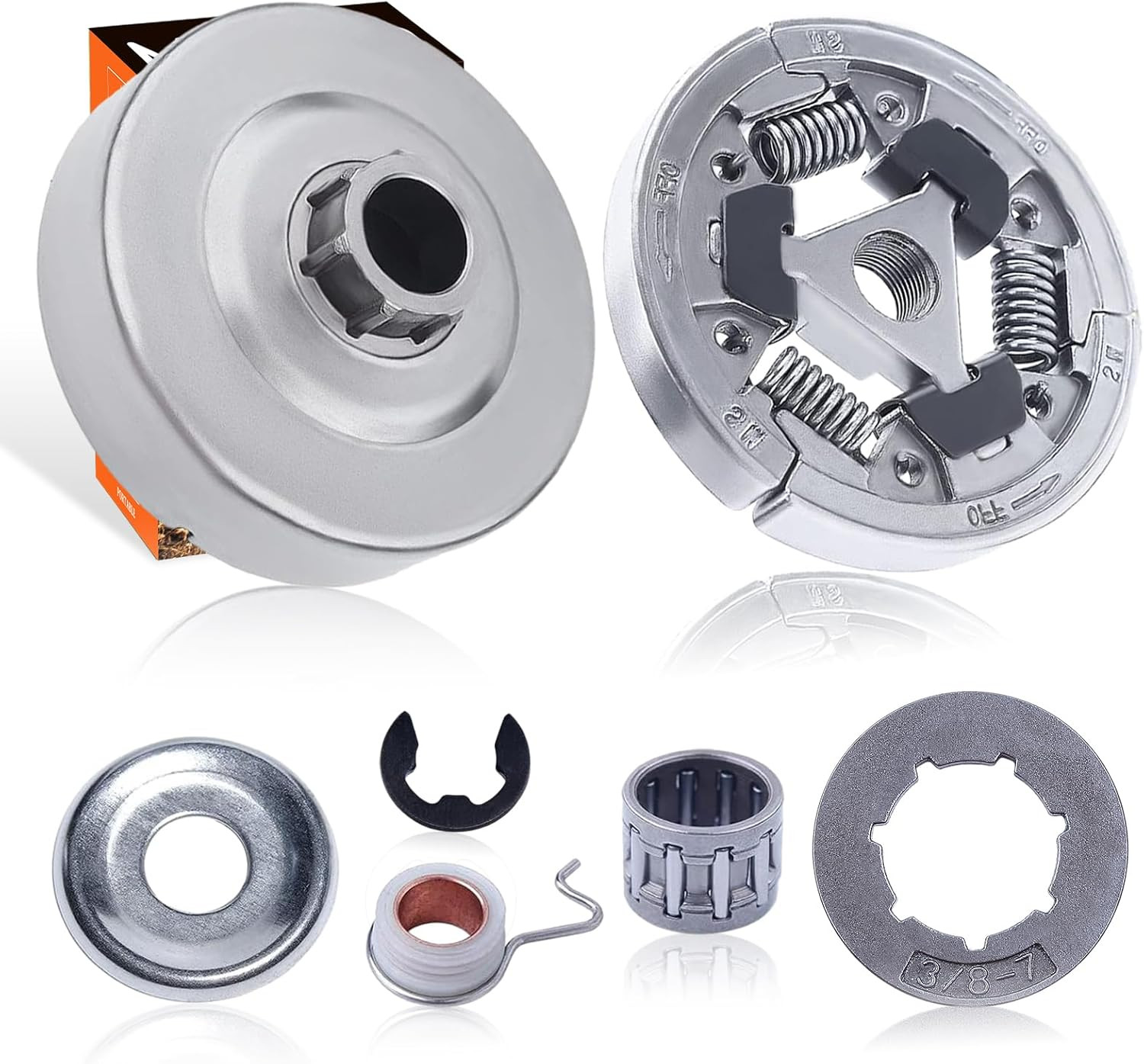 Tamburo Frizione 3/8" 7 Denti per Stihl MS311 MS391 MS340 MS360