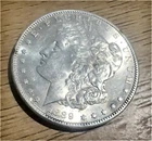 1889-S Morgan Dollar BU GEM Frosty Blast White Cartwheel Luster Sharp Strike 🔥