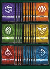 RIFTBOUND ORIGINS - LEAGUE OF LEGENDS RUNE SET  X6 OF EACH YOU RECEIVE 36 CARDS!