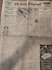 1964 The Daily Telegraph Vintage Newspaper
