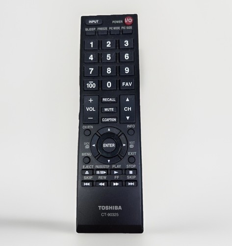 TOSHIBA CT-90325 Remote Control 50L2300U 50L2200U 46L5200U 40L5200U 65HT2U