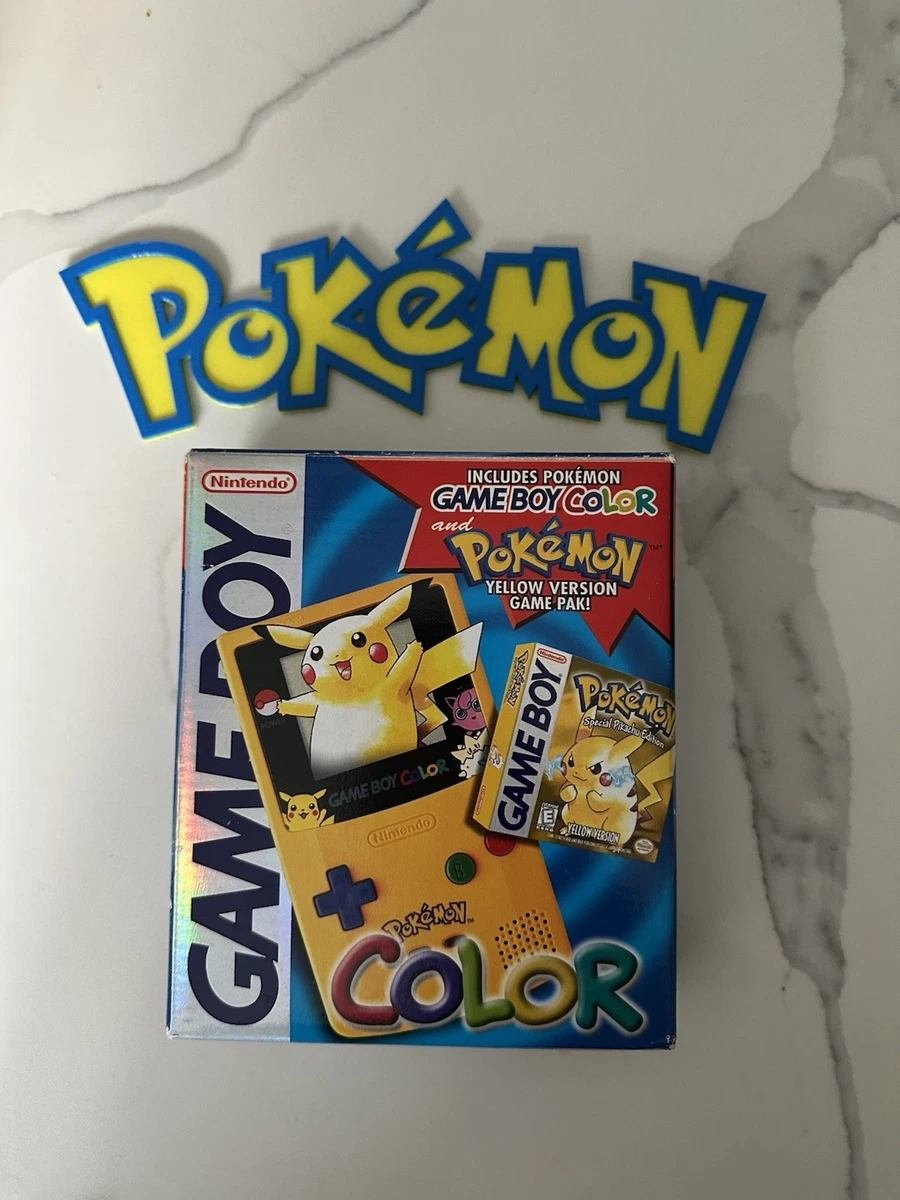 Gameboy Color Pikachu Edition for sale | eBay