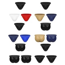 Men Panties Diaper 3pcs Cover Underwear Training Briefs Plastic Waterproof