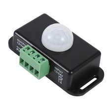 Auto ON OFF Detector Infrared PIR Motion Sensor Switch F LED Light Strip 12V-24V