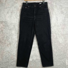 Vintage Levis Jeans Womens Black 521 14 Petite (Fits 31x27) Made in USA 90s