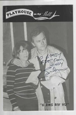 Bob Crane Autographed Theater Program Hogsn's Hero Television Actor JSA Letter
