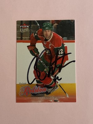 Brian Rolston 2008-09 Fleer Ultra IP Auto Autograph 