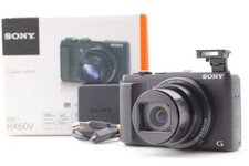 [Quasi come nuovo+] Sony Cyber-shot DSC HX60V fotocamera digitale nera 20,4 megapixel dal GIAPPONE
