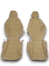 Sitzbezüge Vordersitze Bezüge für Audi TT 8N Roadster Coupe 1998 - 2006 beige