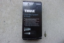 Paquete de 6 cilindros de bloqueo Thule One Key System con 2 llaves modelo 450600