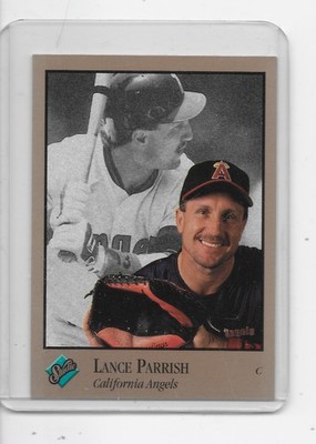 1992   LEAF STUDIO    #149  LANCE PARRISH   C   CALIFORNIA ANGELS