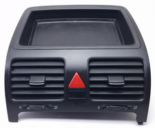 2006-2009 Volkswagen MK5 Golf GTI Jetta Center Dash Dual Vent Black OEM