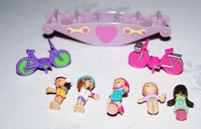 Polly Pocket Bluebird Wippe Schaukel Fahrräder Teeter Totter Bike 1993 1994