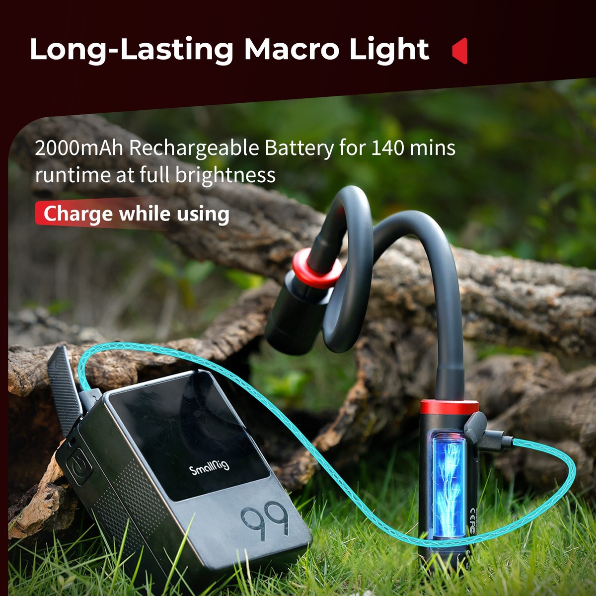 SmallRig RM 03 Macro Photography LED Light,Macro Arm Light For - Foto 3