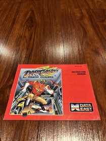 Dash Galaxy in the Alien Asylum Nintendo NES 1990 Cartridge Sleeve & Manual