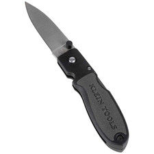 Klein Tools KLE-44002 2-3/8" Drop Point Knife Lightweight Lockback Blade