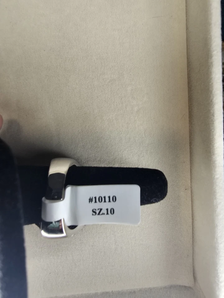 Anel de coquetel oval facetado de safira azul Park Lane Dream Girl, tamanho 10 - Imagem 3 de 4