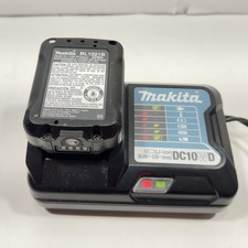 Makita BL1021B battery 12V 2Ah With Charger DC10WD