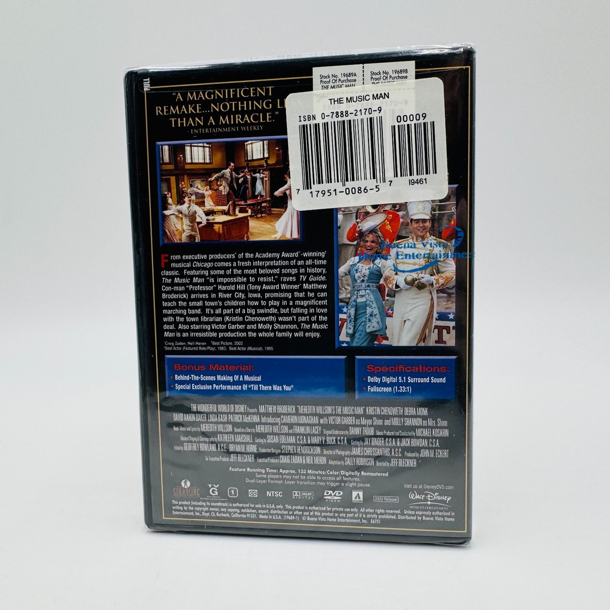 The Music Man (DVD, 2003) for sale online | eBay