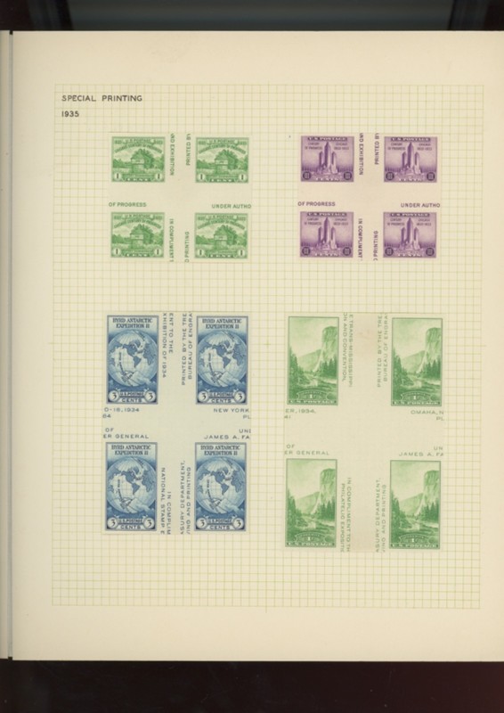 US stamp collection mh  American album 65  stamp items  cv 336 (goo7