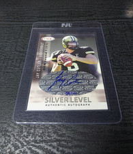 2006 SAGE Silver Level Jay Cutler 58/100 Rookie Autograph