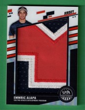 2026 PANINI USA BASEBALL STARS & STRIPES EMMRIC ALAPA JUMBO JERSEY PATCH 9/9