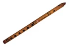 Bamboo Flute Handmade Bansuri 15" Traditional Indian Woodwind Music Instrument