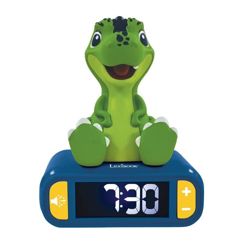 Réveil digital Dinosaure tactile contre la peur du noir et les matins difficiles