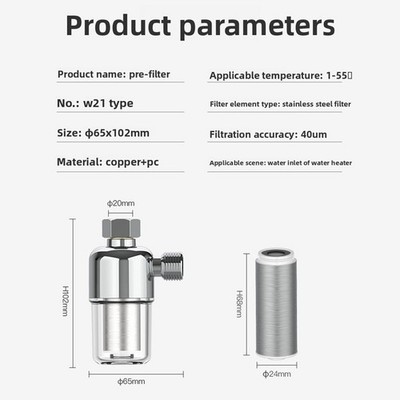 Elektrischer Warmwasserbereiter Filter einfache Installation Design für gesünd