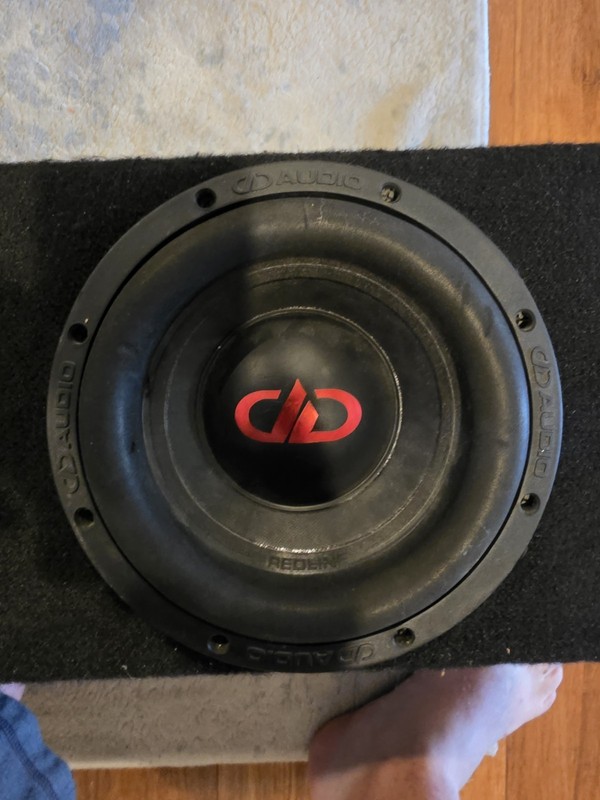 DD Audio 500 "E" Series 8" 400W RMS 2-Ohm DVC Power Tuned Subwoofer